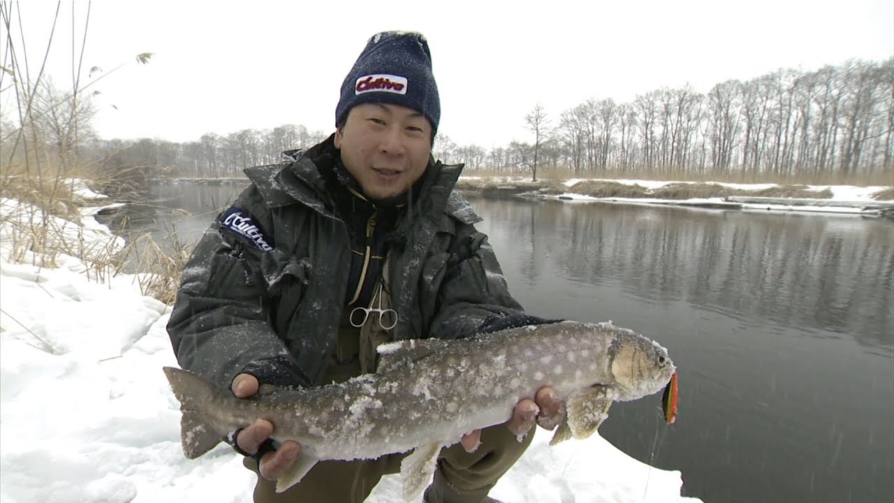 050 厳寒の北海道釣行 後編 道東 解氷の釧路川にアメマスを求めて Youtube
