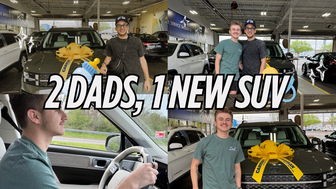 Buying Our Dad Car! 2024 Hyundai Santa Fe Calligraphy Family Vlog