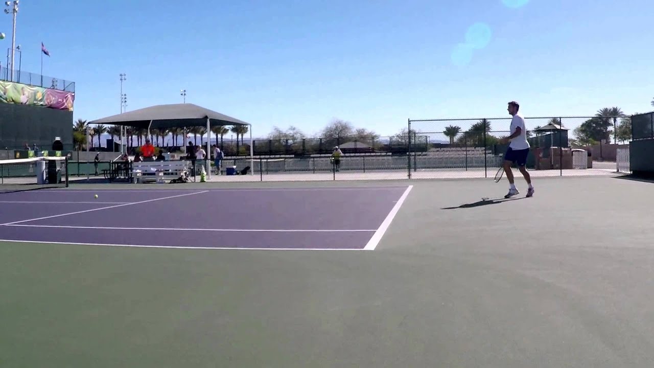 Stanistas Wawrinka IW 2015 Practice 1080p 60fps HD