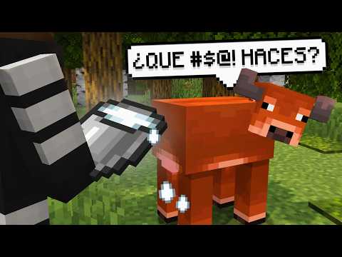 MINECRAFT BUT THE MOBS CAN TALK