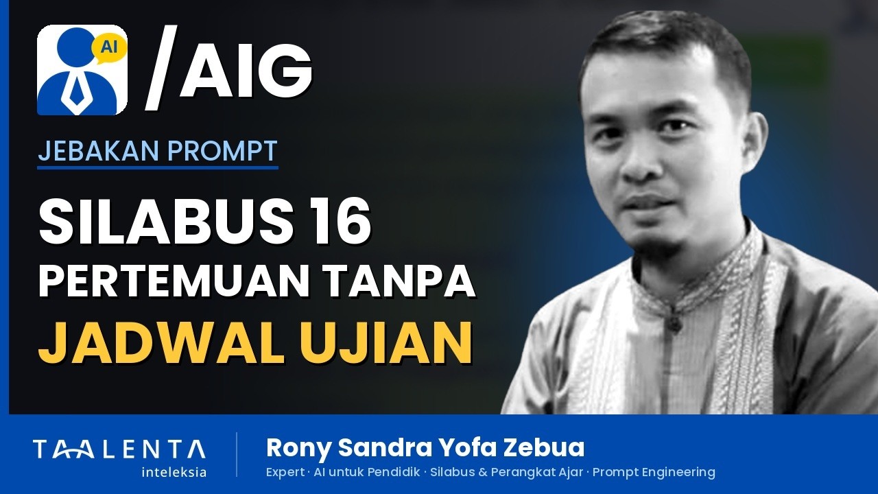 Guru Minta AI Susun Silabus 16 Pertemuan, Jadwal Ujiannya Ikut Jadi Jam Belajar