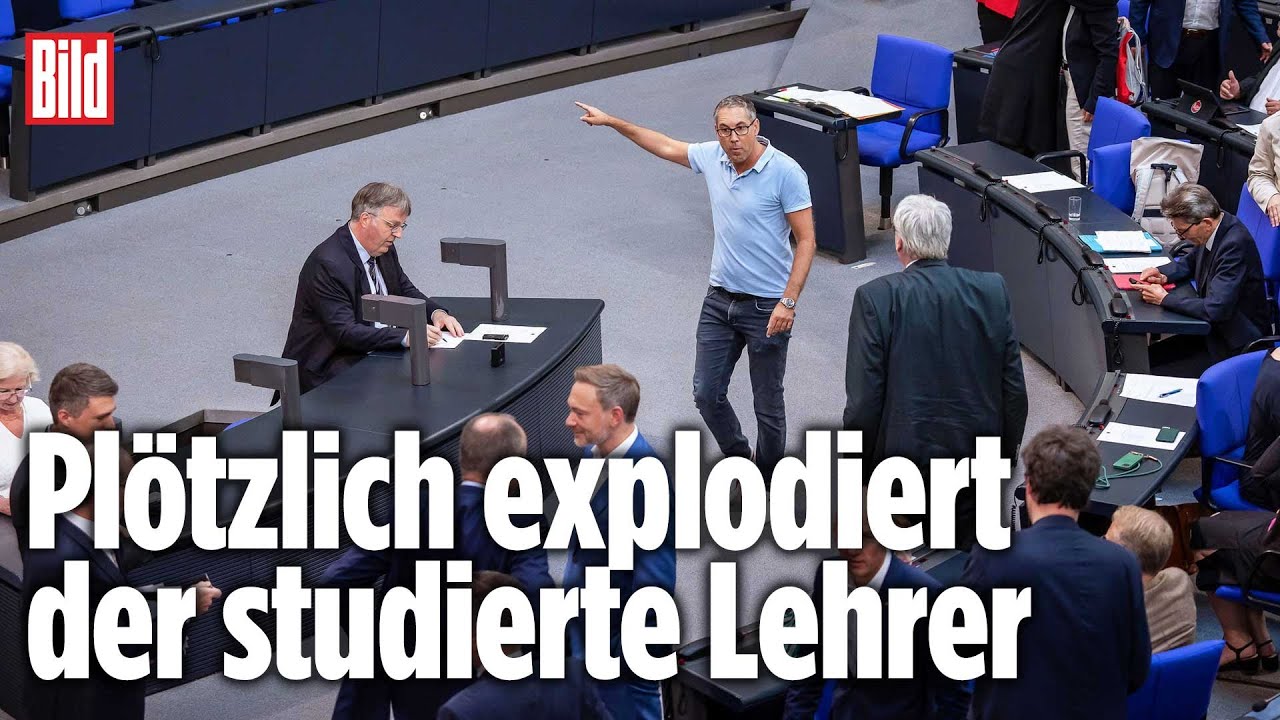 SPD-Politiker Michael Schrodi rastet im Bundestag aus