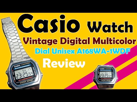 Transform Your Style with the Iconic Casio Vintage Watch #Casio Vintage Silver Digital Watch