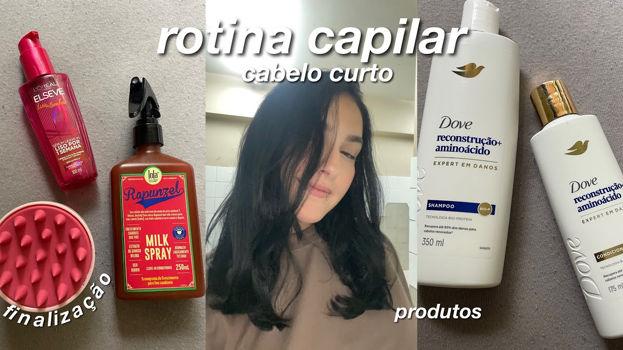 rotina capilar 💆🏻‍♀️| cuidados com meu cabelo curto 