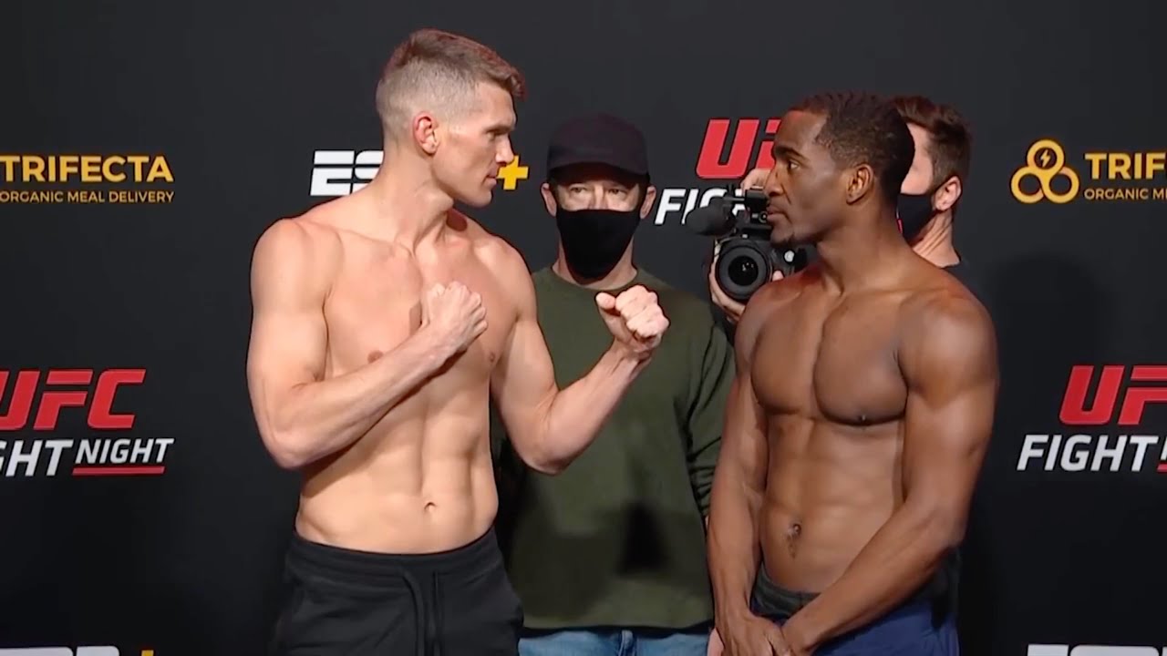 UFC Вегас 17: Битвы взглядов