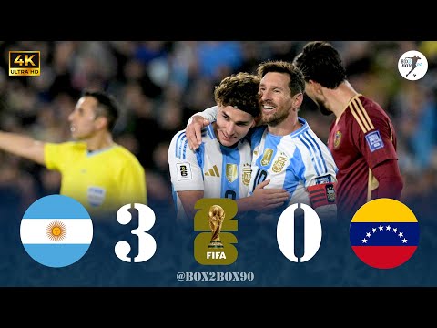 UNSTOPPABLE Argentina Destroys Venezuela! | Argentina vs Venezuela | Extended Highlights & All Goals
