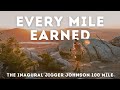 Every mile earned  the inaugural jigger johnson 100 mile
