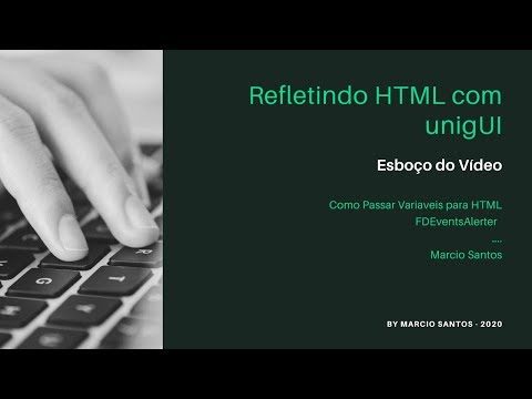 Refletindo Valores no HTML pelo uniGUI