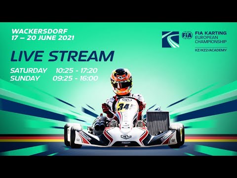 FIA-Karting-European-Championship-2021-KZ/KZ2/ACADEMY---Round-1-Wackersdorf-Germany