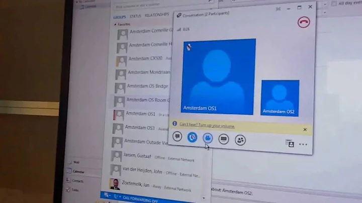 Lync AVMCU Meeting and ad-hoc joining Polycom Group Series