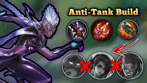 100% Meltdown!! Karrie ANTI-TANK BUILD | Top 1 Global Karrie Build | MLBB
