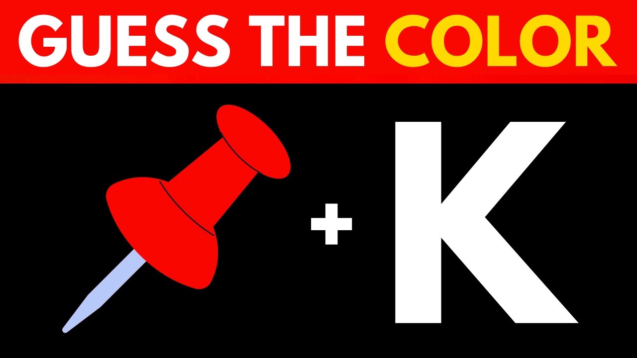 🎨Can You Guess The COLOR by Emoji?🖌️ | Ultimate Emoji Quiz | 