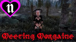 Skyrim mod follower | Meeting Morgaine