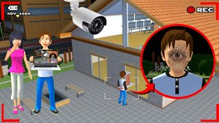 Yuta Mio Panicked as CCTV Recorded ONE-EYED YUTA Behind the House 😱|Sakura School Simulator
