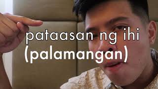 Things about Kapampangan | Jericho Arceo