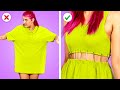 RECYCLER VÊTEMENTS | IDÉES BRILLANTES POUR RÉUTILISER ET ASTUCES FASHION QUE ET TU DOIS ESSAYER