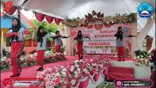 Senam IBBN (Indonesia Bersatu Bersih Narkoba) UPTD SDN Sepulu 1