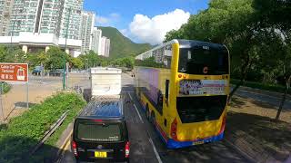 CTB S52 飛機維修區-東涌逸東邨[縮時]