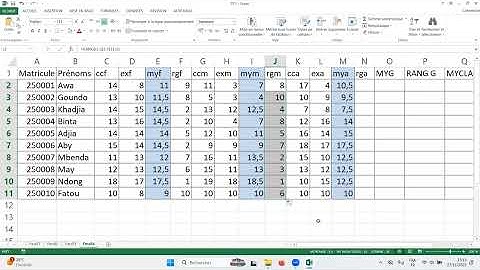 Utilisation des fonctions logiques sur Excel