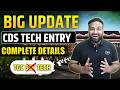 Indian Army CDS Tech Entry Explained ⚔️ NEW Update from Join Indian Army 🔥 Eligibility & Process