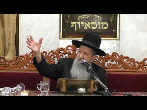 הרב בן ציון מוצפי • תפילת מוסף של ראש השנה עיקר דינו של האדם באותה שעה אלול תשע"ט