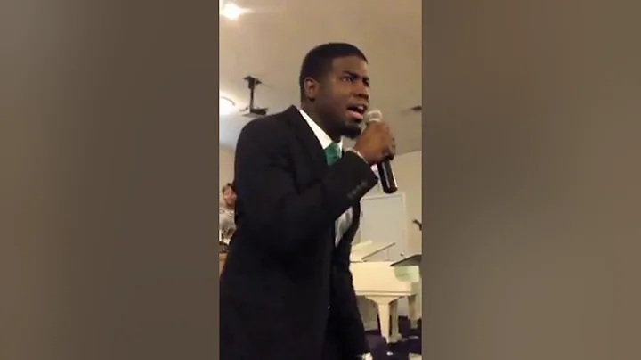 Brandon Nathan singing "I'm Blessed" by Rev. Clay ...