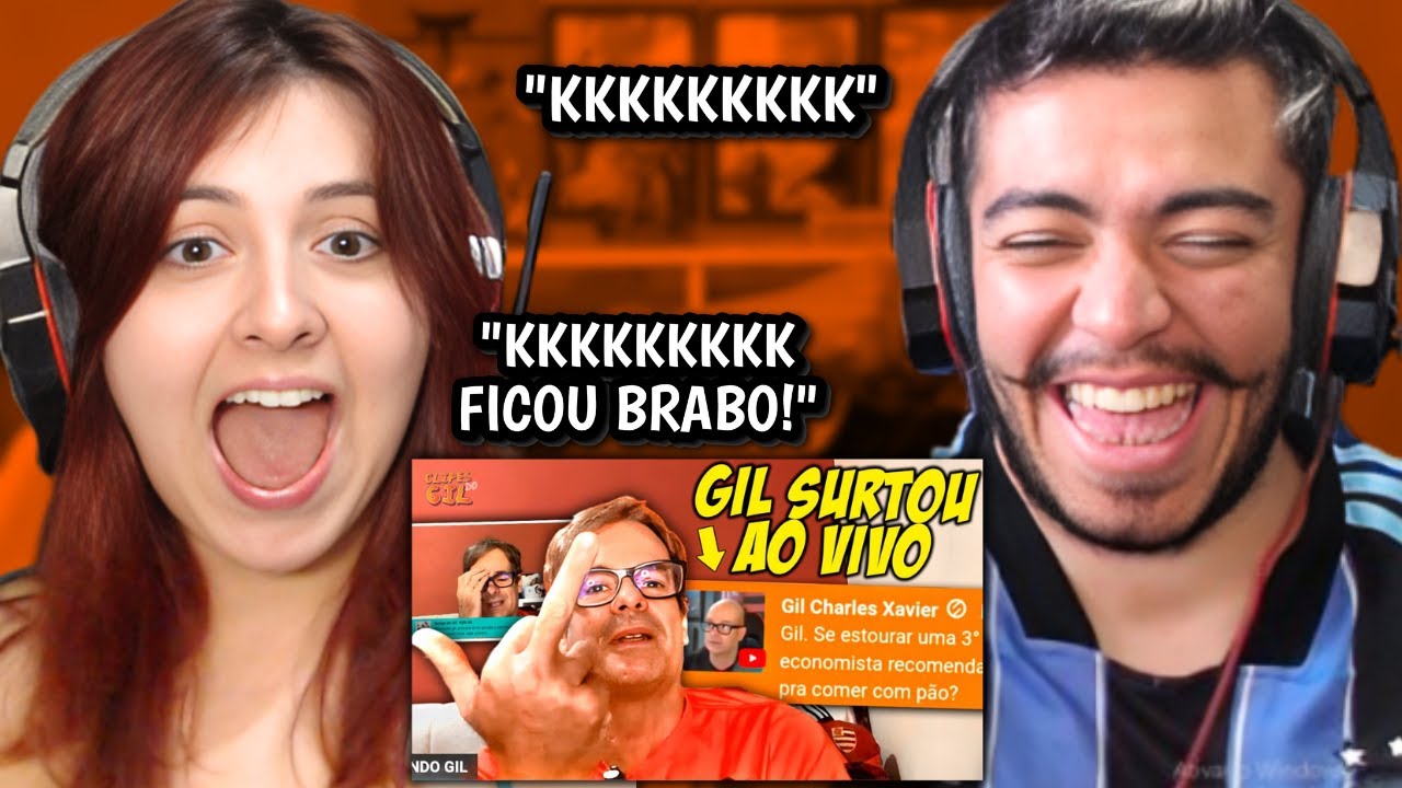 O CHAT SURTOU O FERNANDO GIL AO VIVO! QUEBROU TUDO! | REACT
