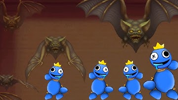 vampire bats vs The Buddy vs rainbow friend | Kick The Buddy