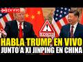 🔴URGENTE HABLA TRUMP EN VIVO DESDE CHINA CON XI JINPING ¿QUÉ PASARÁ CON IRÁN?