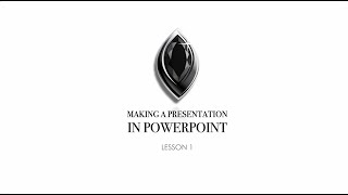 LESSON 2 - HOW TO MAKE A DESIGN PRESENTATION IN POWERPOINT PART 1