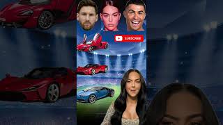Ronaldo vs Messi vs Georgina Car Collection Battle #Shorts