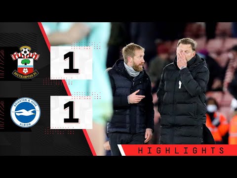 90-SECOND HIGHLIGHTS: Southampton 1-1 Brighton | Premier League