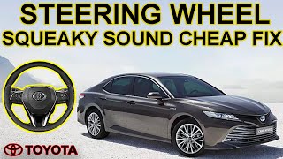 How to Fix a Squeak / Squeaky Steering Wheel