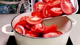 If you make it like this, the tomatoes you've eaten so far will be a waste!