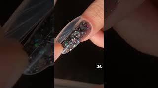 If you are a complete beginner, this polygel extension method is for you!#nailtech #nails #polygel