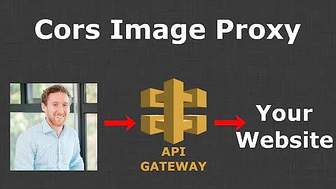 How to fix CORS issues with images - CORS Proxy with AWS API Gateway