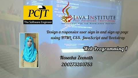 Web Project Task 01 | Ecommerce Web Application | Java Institute
