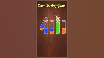 Color Sorting Game ☺️ #shorts #short #shortsfeed #viralvideo #viral #games #gameshorts #gameplay