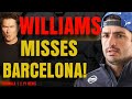 🚨Williams MISS Barcelona Test as F1 2026 Alarm Bells Ring | F1 NEWS