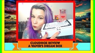💖CLOUDBOX REVIEW - A VAPERS DREAM! AND ADVOCACY TALK #BEAUTYANDTHEVAPE💖