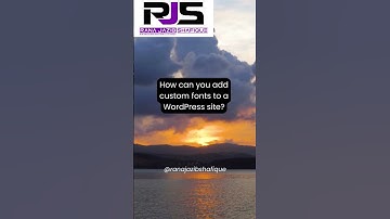 Building a Responsive WordPress Website | Rana Jazib Shafique