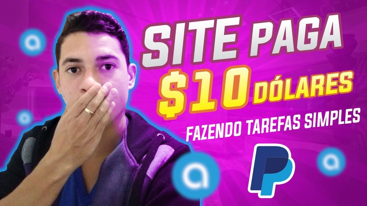 Site PAGA $ 10 TRABALHANDO EM CASA Fazendo Tarefas Simples NOVO para Ganhar Dinheiro SITE ATEXTO