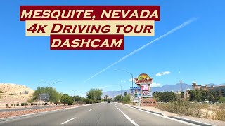 Mesquite, Nevada | 4k Driving Tour | Dashcam | Sun City