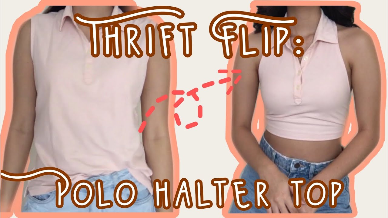 polo halter top