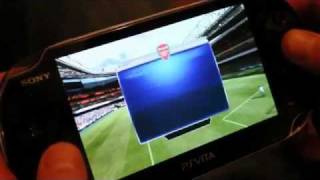 PS Vita - FIFA 12 (Football) Hands-on Demo Gameplay