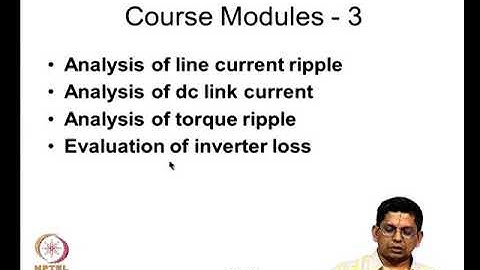 Mod-12 Lec-36 Analysis of overmodulation in sine-triangle PWM from space vector perspective