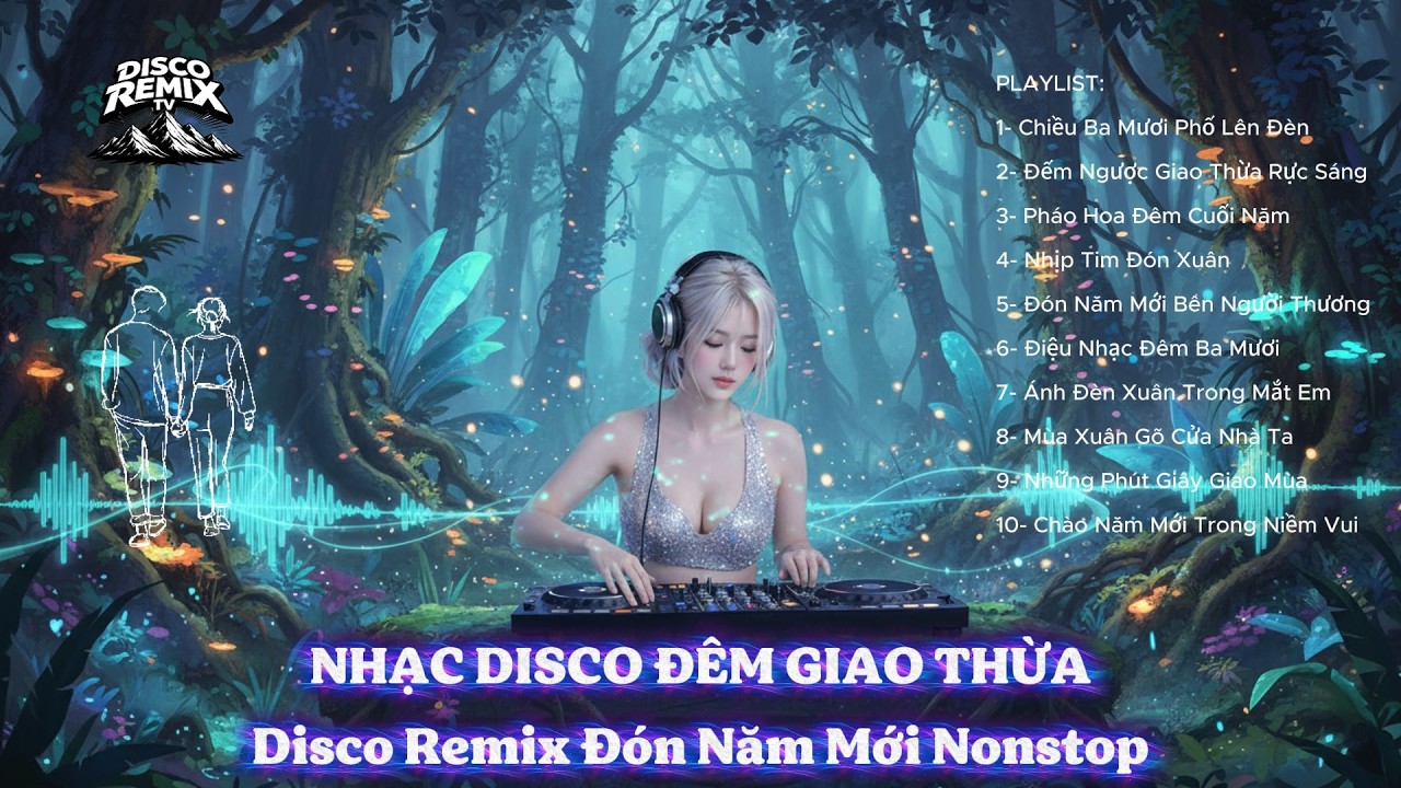 NHẠC DISCO ĐÊM GIAO THỪA | Disco Remix Đón Năm Mới Nonstop