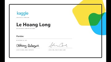 Kaggle course: Pandas, Creating, Reading and Writing