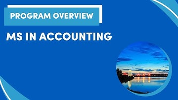 UB MS in Accounting Program Overview (2024-2025)