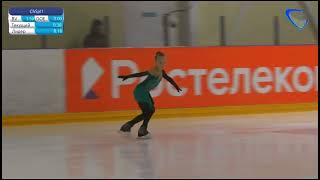 Ксения Князева, 3 юношеский разряд #figureskating #фигурноекатание #skating #sportkinds #фигуристка